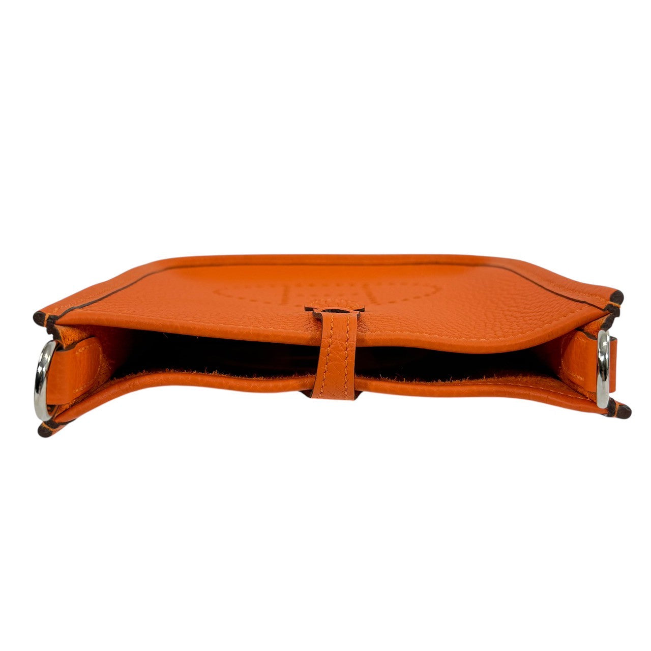 HERMES エヴリン16 TPM K刻印 2025 トリヨンクレマンス オレンジ シルバー金具