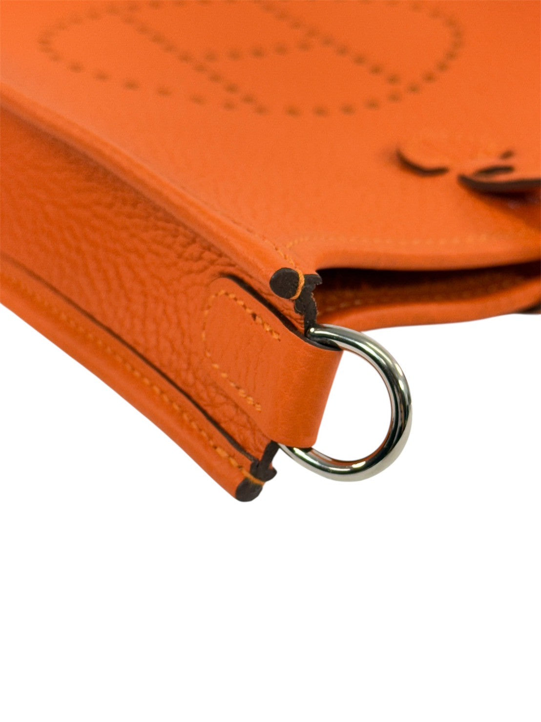 HERMES エヴリン16 TPM K刻印 2025 トリヨンクレマンス オレンジ シルバー金具
