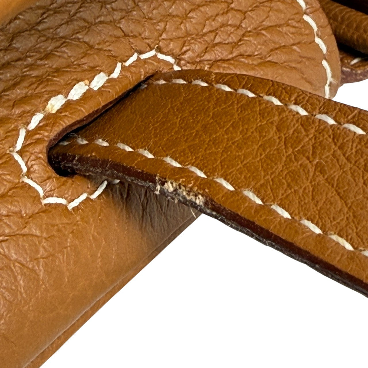 エルメス 2014 バーキン30 □K刻印 トリヨン シルバー金具 ゴールド ハンドバック