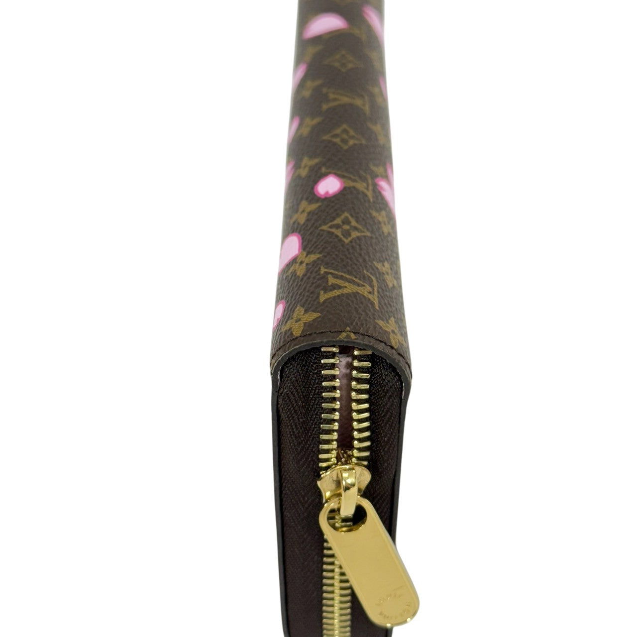 LOUIS VUITTON 村上隆 TM モノグラム チェリーブロッサム ジッピーウォレット M13433 ICチップ