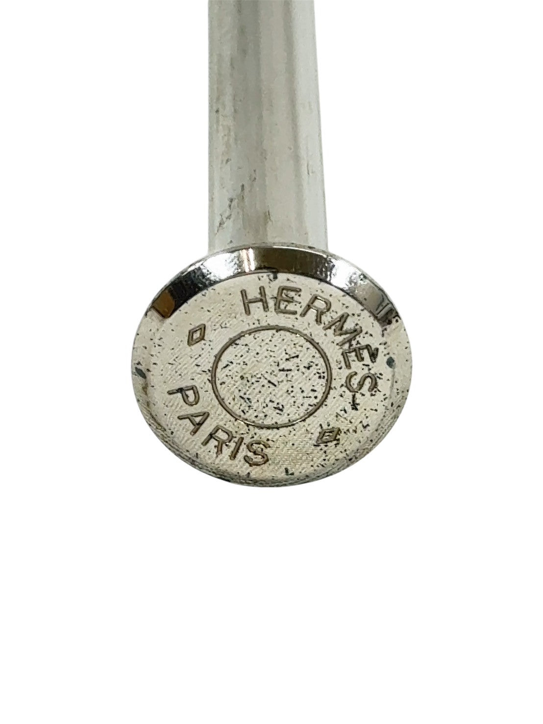 HERMES エールバッグMM □D刻印　2007年　トワルアッシュxレザー ベージュ シルバー金具