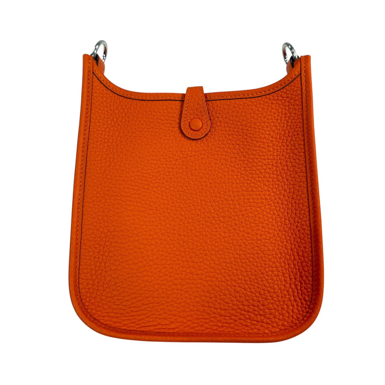 HERMES エヴリン16 TPM  K刻印 2025 トリヨンクレマンス オレンジ シルバー金具