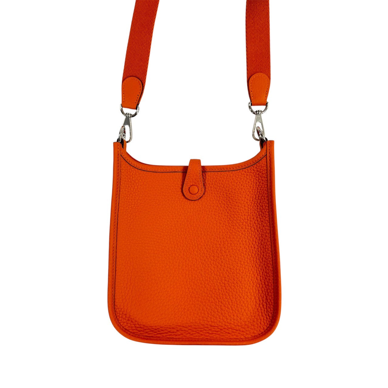 HERMES エヴリン16 TPM  K刻印 2025 トリヨンクレマンス オレンジ シルバー金具