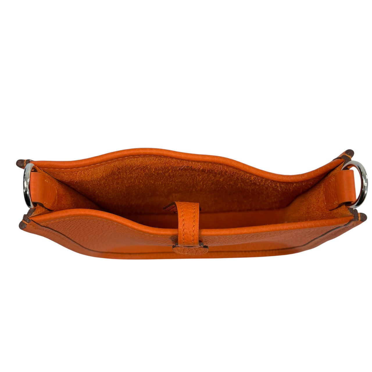 HERMES エヴリン16 TPM  K刻印 2025 トリヨンクレマンス オレンジ シルバー金具