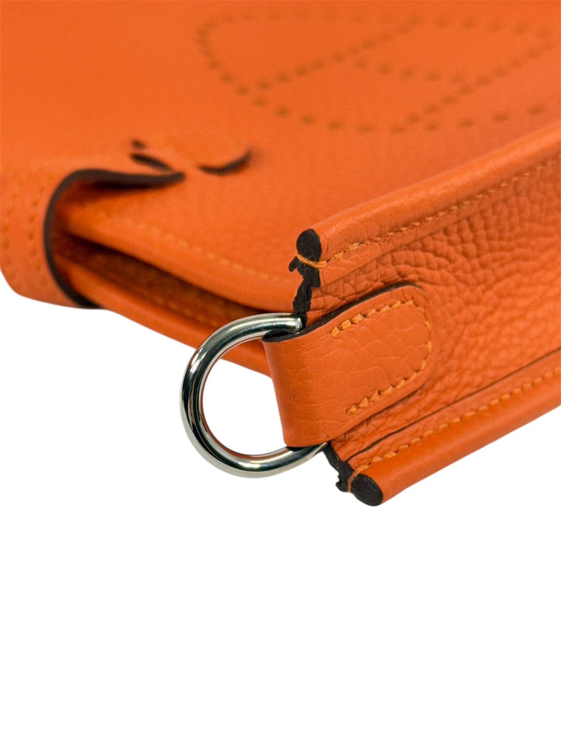 HERMES エヴリン16 TPM  K刻印 2025 トリヨンクレマンス オレンジ シルバー金具