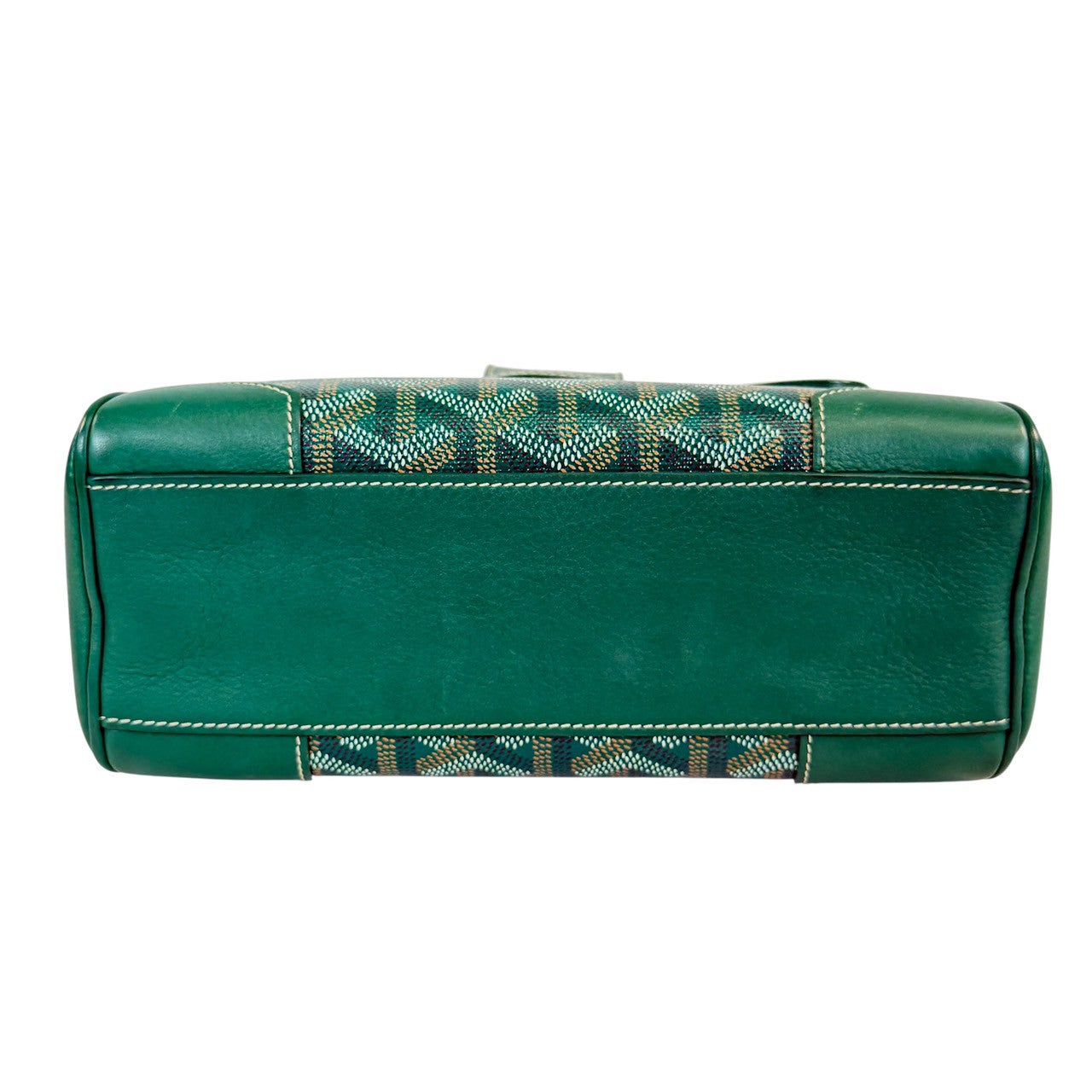 GOYARD サイゴン ミニ グリーン サッチェル ショルダーバッグ