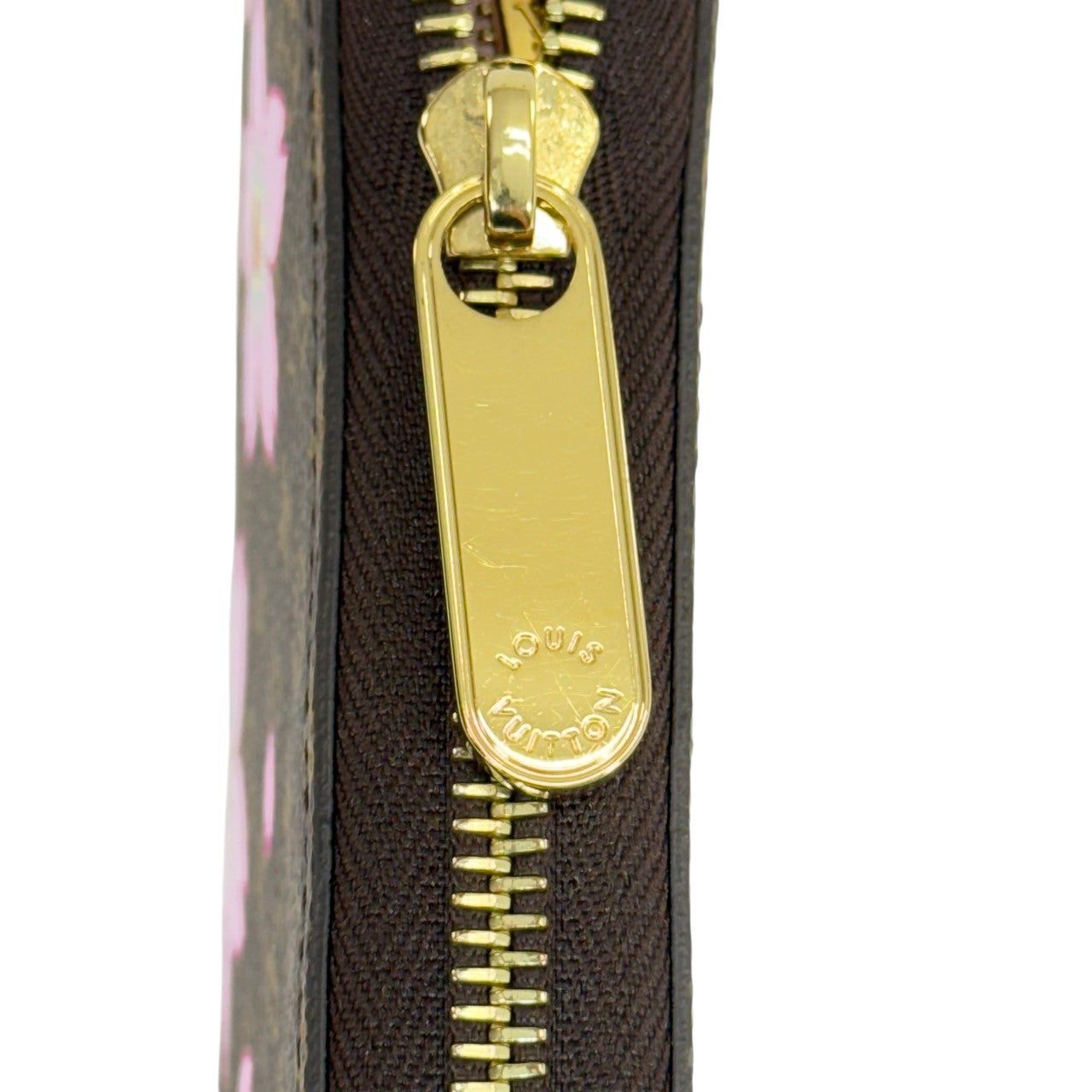 LOUIS VUITTON 村上隆 TM モノグラム チェリーブロッサム ジッピーウォレット M13433　ICチップ