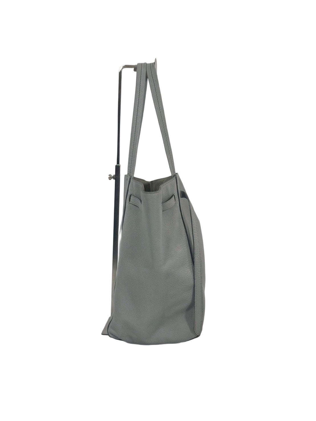 CELINE セリーヌ カバ　ファントム　スモール トートバッグ グレー レザー　