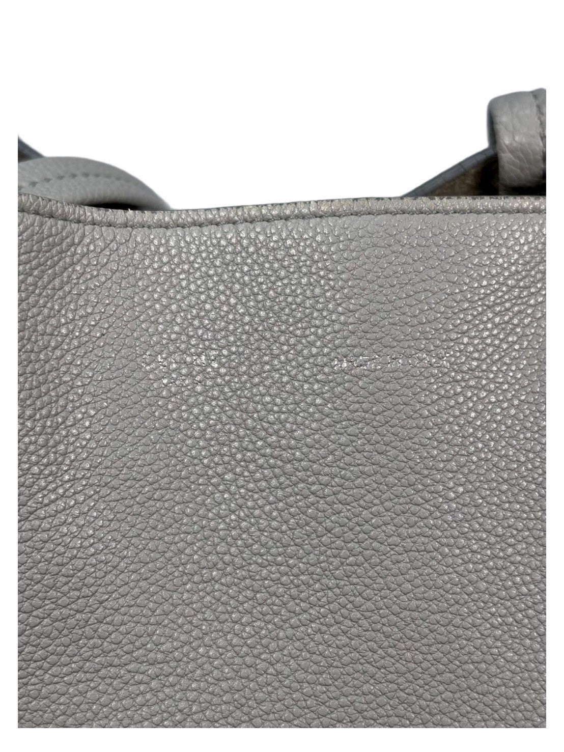 CELINE セリーヌ カバ　ファントム　スモール トートバッグ グレー レザー　
