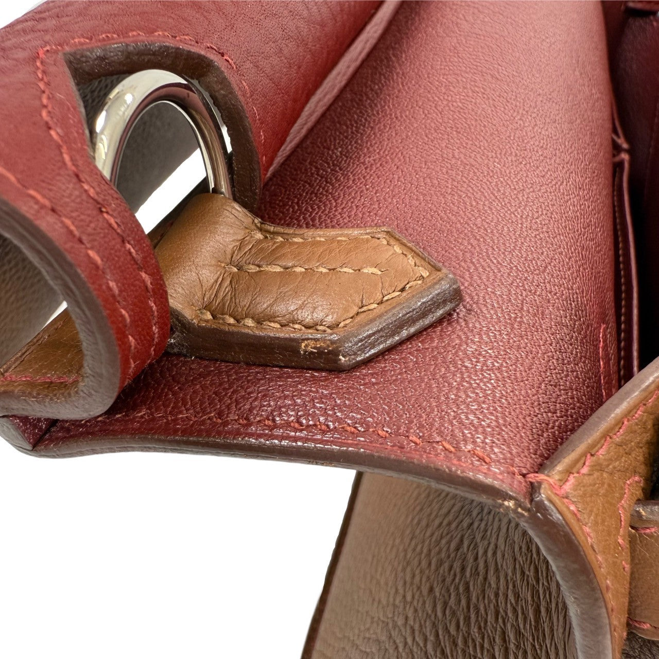 エルメス ジプシエール28 ▢P刻印　2012トリヨンクレマンス ブラウン系 シルバー金具