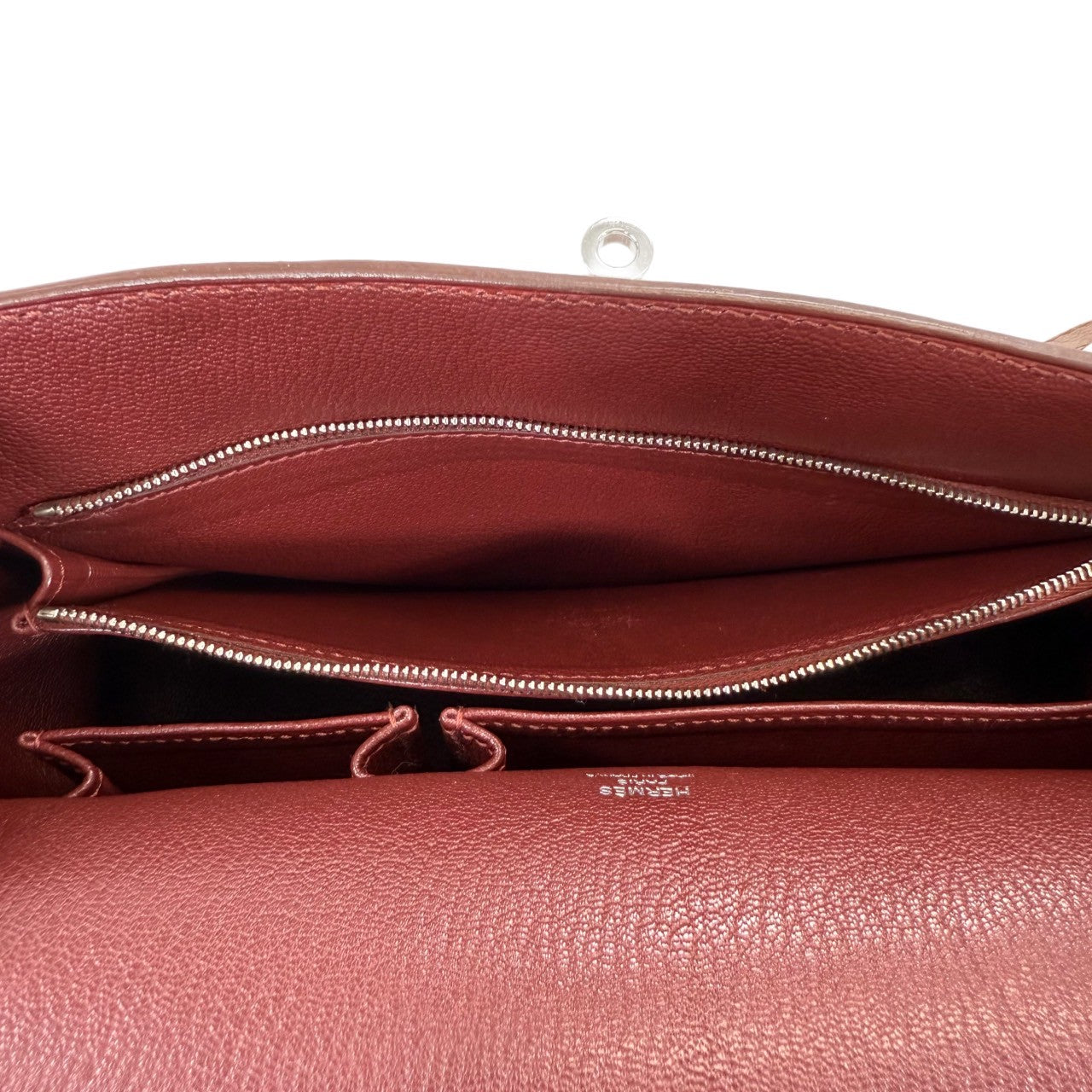 エルメス ジプシエール28 ▢P刻印　2012トリヨンクレマンス ブラウン系 シルバー金具