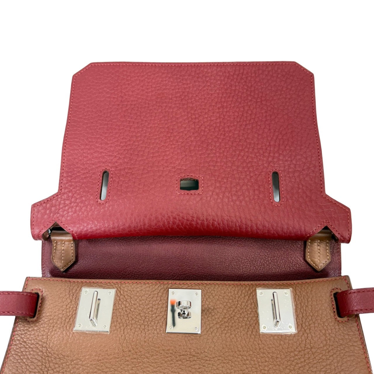エルメス ジプシエール28 ▢P刻印　2012トリヨンクレマンス ブラウン系 シルバー金具
